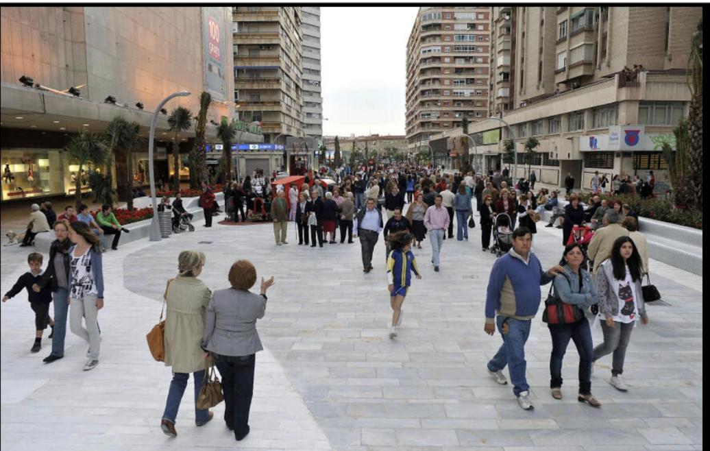 Centro Plaza Sardoy Apartment Murcia Bagian luar foto